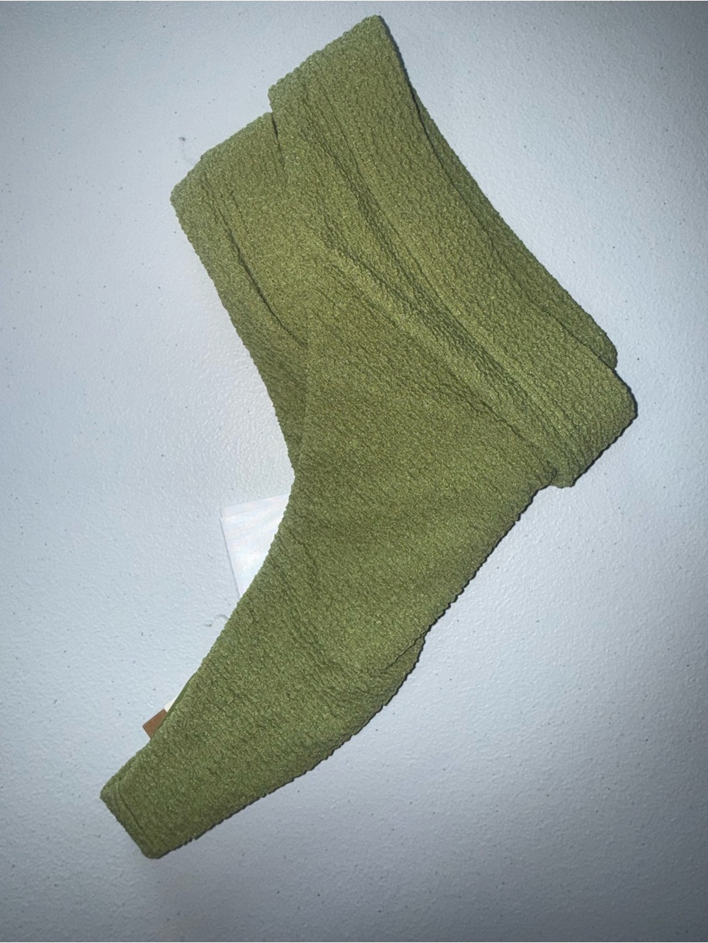 Billabong Maya Bikini Bottoms XL Green Textured Skimpy Coverage NWT - Picture 5 of 6
